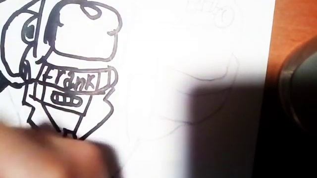 Как нарисовать ФРЭНКА из БРАВЛ СТАРС . смотреть онлайн