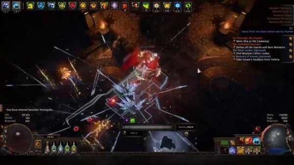 Один из лучших видов фарма (очередной) - полный гайд по Святилищу / Санктуму  | PoE | ПоЕ