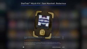 CS:GO Sam Marshall, Bodacious Music Kit