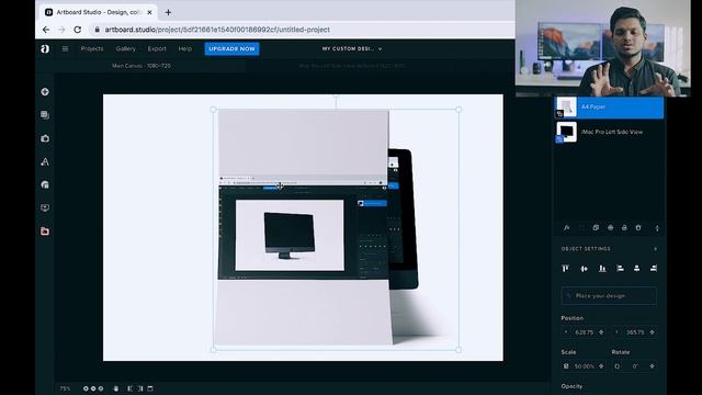 Create custom thumbnails for YouTube videos | Mockups | Artboard Studio | Malayalam смотреть онлайн