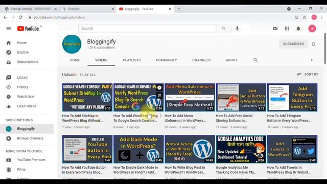 How To Create Sitemap With RankMath SEO Plugin & Submit In Google Search Console In Hindi смотреть онлайн