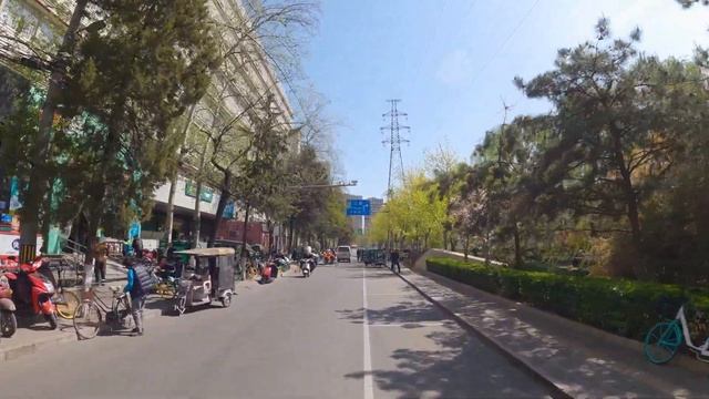 Cycling around the East Second Ring Road, Beijing, China【4K】骑行在北京 смотреть онлайн