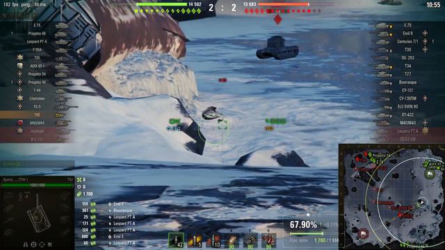 Т92 лт на карте Штиль. World of Tanks. смотреть онлайн