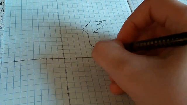 Рисование по координатам "Зайчонок" смотреть онлайн