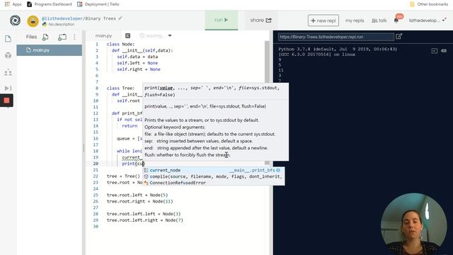 Breadth First Search (BFS) & Level Order Traversal (LOT) in Python смотреть онлайн