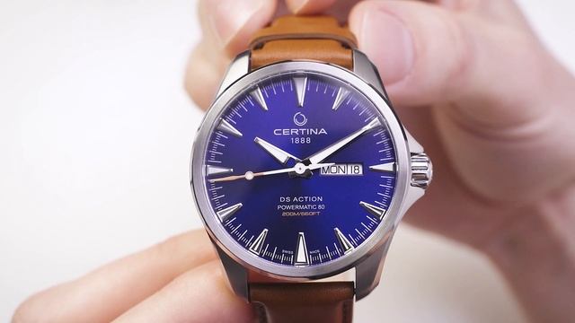 Certina C032.430.16.041.00 | Обзор часов Certina из коллекции Aqua смотреть онлайн