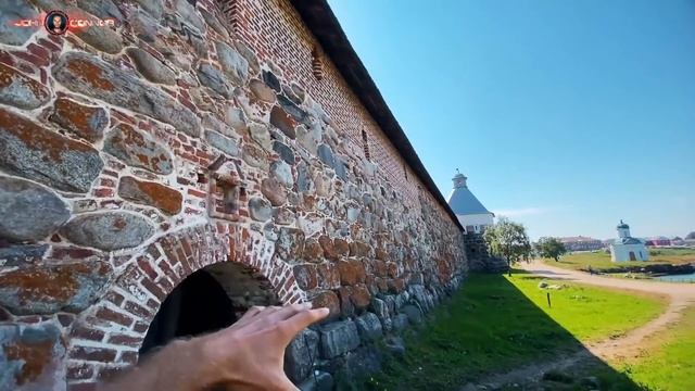 Соловецкий монастырь стоит на месте средневекового замка! смотреть онлайн