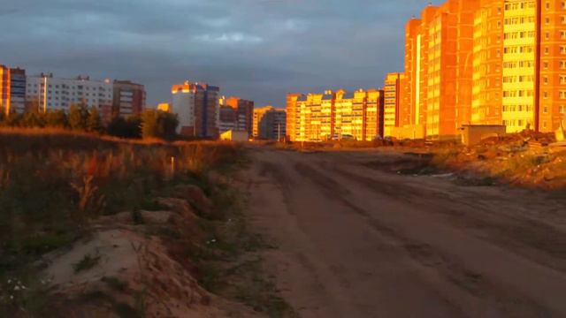 Золотой закат в Полоцке смотреть онлайн