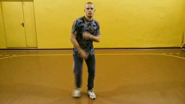 Брейк-данс: Обучалка по топроку обучение топрок Two Step ту степ  1 уровень  TOPROCK