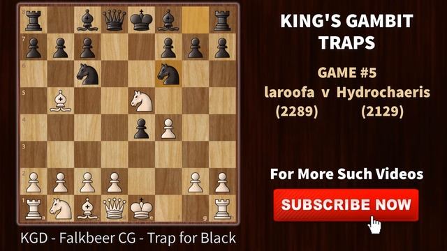 8 Deadly TRAPS in the King’s Gambit | Chess Opening Tricks to WIN FAST смотреть онлайн