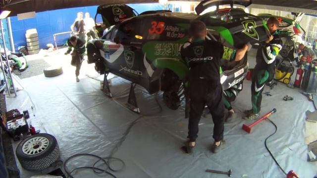 Yazeed Al-Rajhi WRC Rally Australia 30 minute service смотреть онлайн