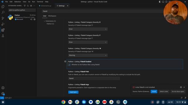 How to Set Up VS Code For Flake8 Linting in Python смотреть онлайн