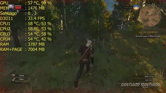 The Witcher 3: Wild Hunt - i3 4150 - 4GB RAM - GTX 750 ti - 1080p смотреть онлайн