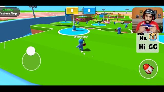 New Rocket Rumble Map Gameplay ? New Update In Stumble Guys , OP Map смотреть онлайн