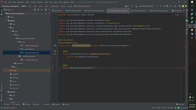 Configure Spring Security for Admin Module | Part 2 | Self-Code | Ecommerce Web Spring Boot Project смотреть онлайн