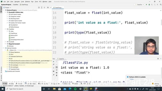 Python Tutorial 13 | Chapter 5 | Part 2/6 смотреть онлайн