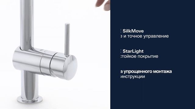 Смеситель для кухни GROHE Minta с выдвижным изливом смотреть онлайн