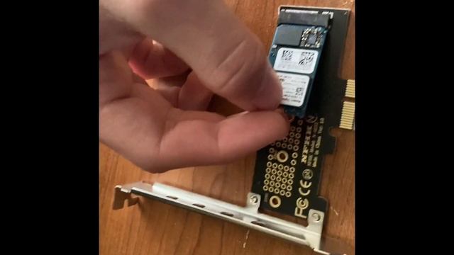 PCIe X1 and X4 to NVME SSD adapter cards review and install смотреть онлайн