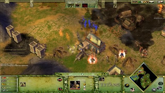 *OLD* Age of Mythology - The Titans Expansion - 10. Making Amends - Titan Difficulty [HD] смотреть онлайн