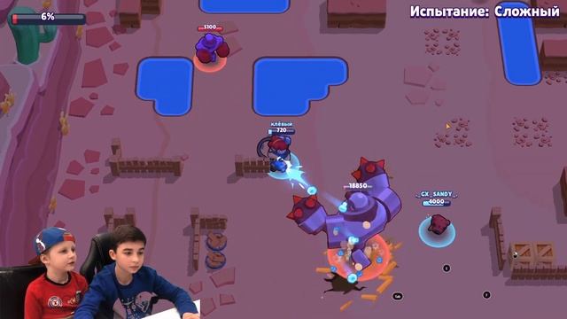 МЕГА БОСС Brawl Stars. ПРОХОЖДЕНИЕ ИСПЫТАНИЙ с Crazy Богдаш смотреть онлайн