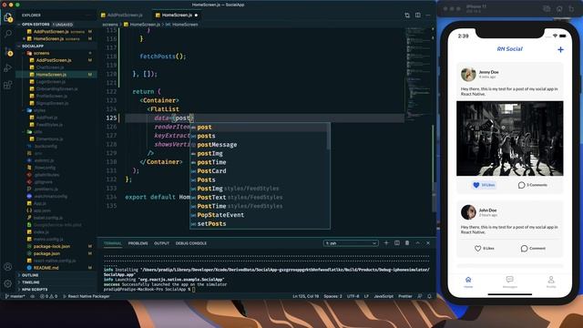 React Native Firebase Firestore Tutorial | Create/Delete Post | Delete from Storage смотреть онлайн