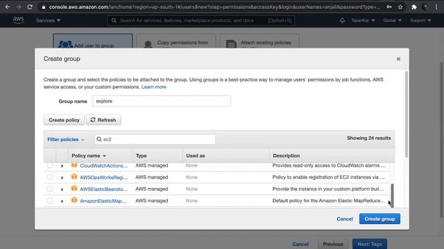 Simple Steps - Create AWS IAM User and Login using Console , RDS Connect from pgAdmin смотреть онлайн