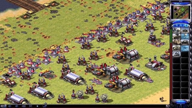 Red Alert 2 - Extra Hard AI - Intensifying Light Trajectory - 7 vs 1 смотреть онлайн