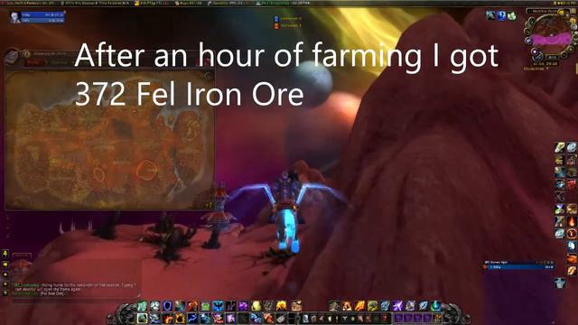 WoW Gold Guide Fel Iron Ore Farm смотреть онлайн