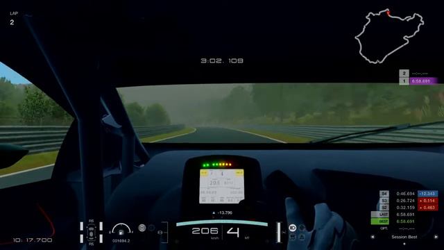 Nürburgring Lamborghini Huracán GT3 '15 / GT Sport POV смотреть онлайн