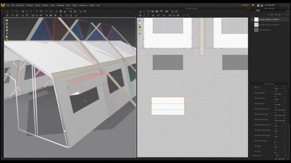 Marvelous Designer - Military Tent