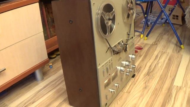 Магнитофон катушечный Союз-110 СССР. смотреть онлайн