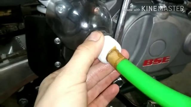 Замена масла на эндуро BSE J1 смотреть онлайн