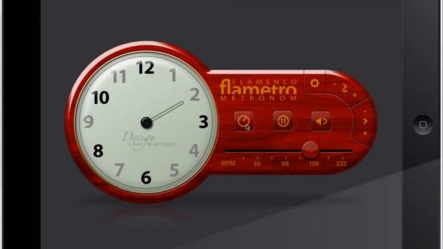 Flametro for iPad - Flamenco metronome Graf-Martinez app смотреть онлайн
