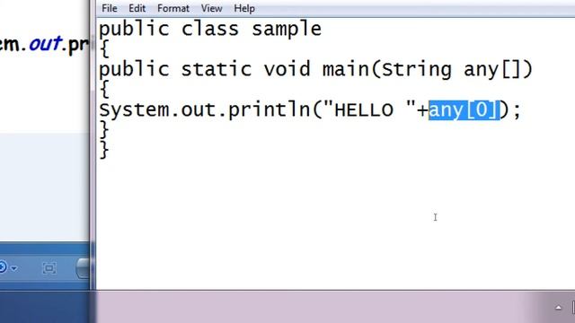 2_Command Line Arguments & public class in Java смотреть онлайн