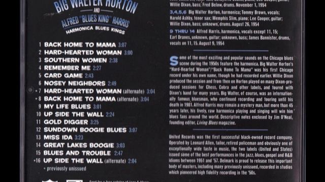 04 Big Walter Horton - Remember Me