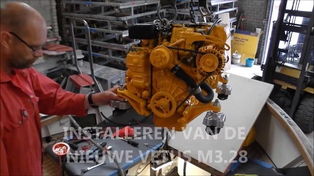 Volvo Penta MD17 wissel naar Vetus M3.28 www.jachtservicebreukelen.nl смотреть онлайн