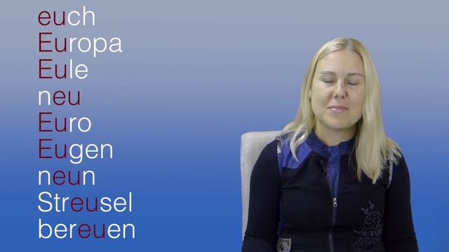 Как правильно произносить "eu"? Фонетика немецкого языка. смотреть онлайн