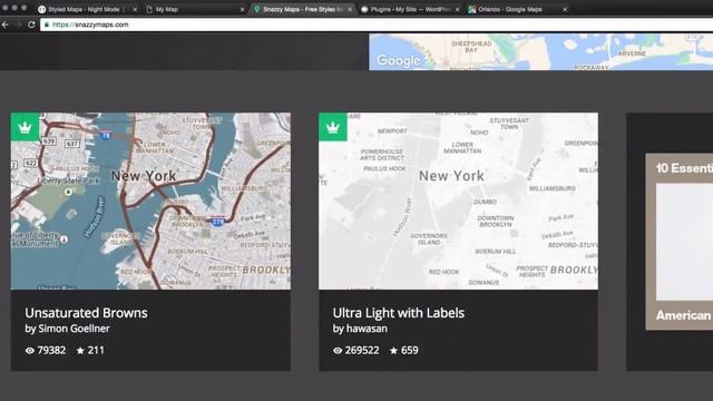 Google Maps Custom Colors in HTML And WordPress смотреть онлайн