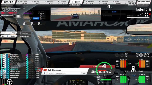 Raceroom Racing Experience Mini Tutorial APP Hud