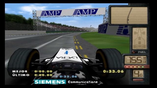 F-1 World Grand Prix II [N64] | Tyrrell Ford | Vuelta al GP de Australia смотреть онлайн