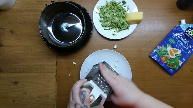 Лёгкий салат "нежный". Салат на новый год смотреть онлайн