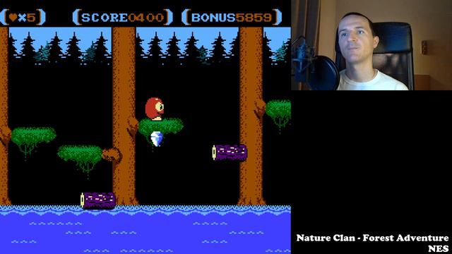 Nature Clan - Forest Adventure. NES. Полное прохождение смотреть онлайн