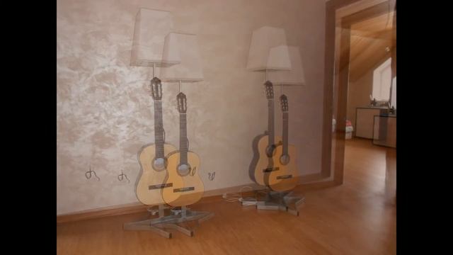 Как сделать светильник (торшер) своими руками. How to make a floor lamp. смотреть онлайн