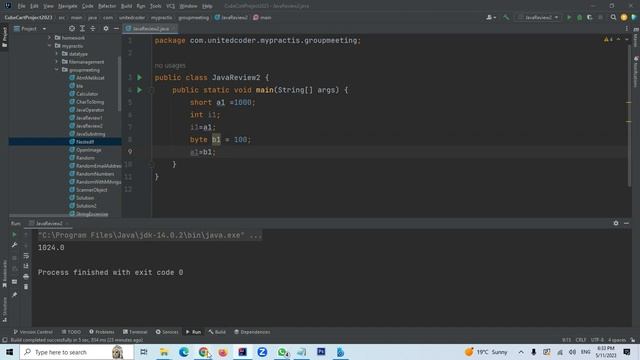 Java Review3 (Java Type Casting) смотреть онлайн
