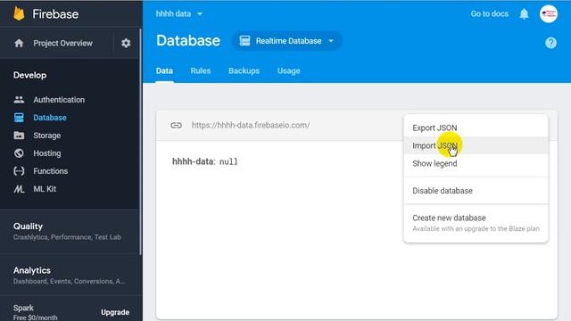 How to Create firebase account - Import firebase Project смотреть онлайн
