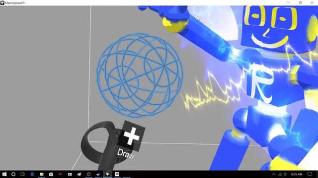 MASTERPIECE VR - B - Drawing a ROBOT ! 2017 01 27 смотреть онлайн