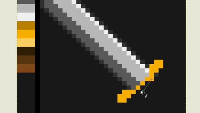 Pixel Art : Sword in One minute with The Gimp смотреть онлайн