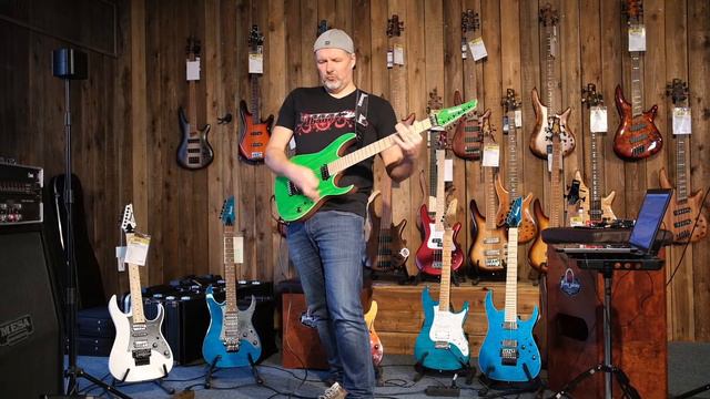Ibanez RGR5220M-TFG Test by Ibanez Artist Ralf Sommerfeld смотреть онлайн