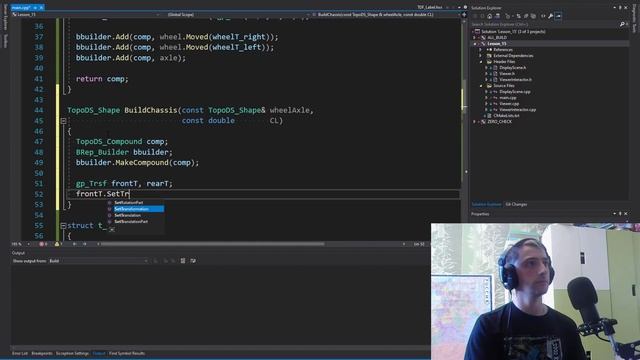 Lesson 15: Export OpenCascade assemblies to STEP with names and colors смотреть онлайн