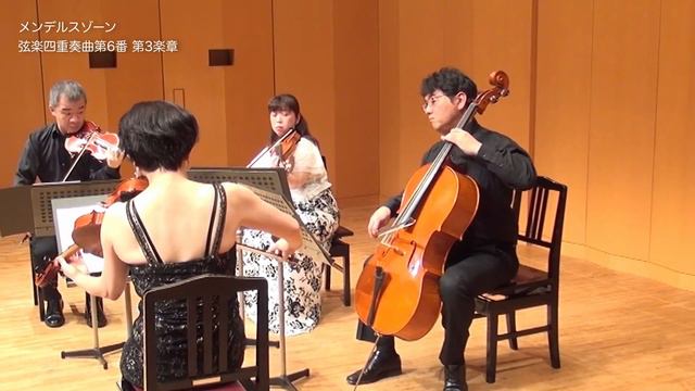 Mendelssohn String Quartet No.6 In F Minor, Op. 80 （メンデルスゾーン：弦楽四重奏曲第6番）